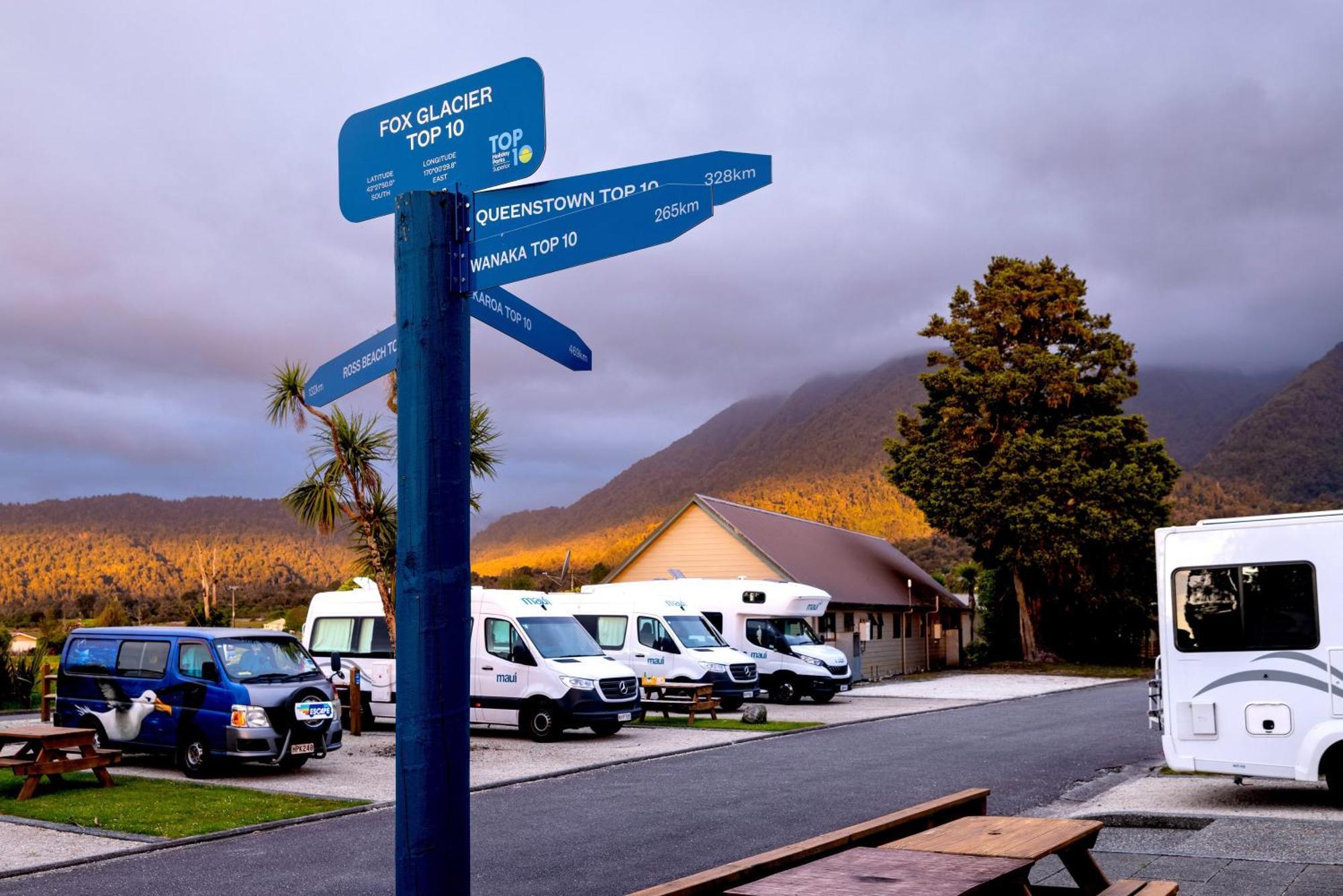 Fox Glacier Top 10 Holiday Park & Motels Exteriér fotografie